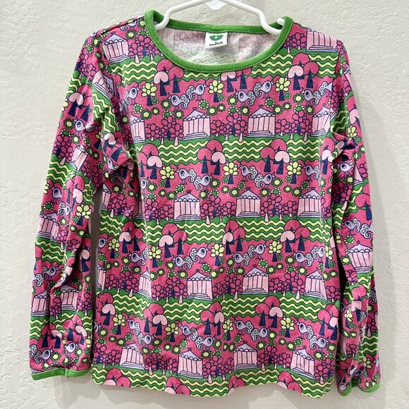 Smafolk Pink Birds & Heart Trees Long Sleeve Shirt - Picture 1 of 7